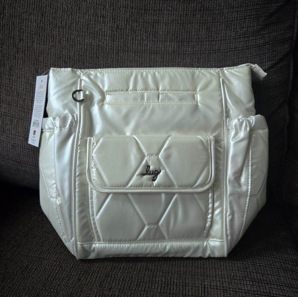 NWT Lug Toss in Metallic Diamond
